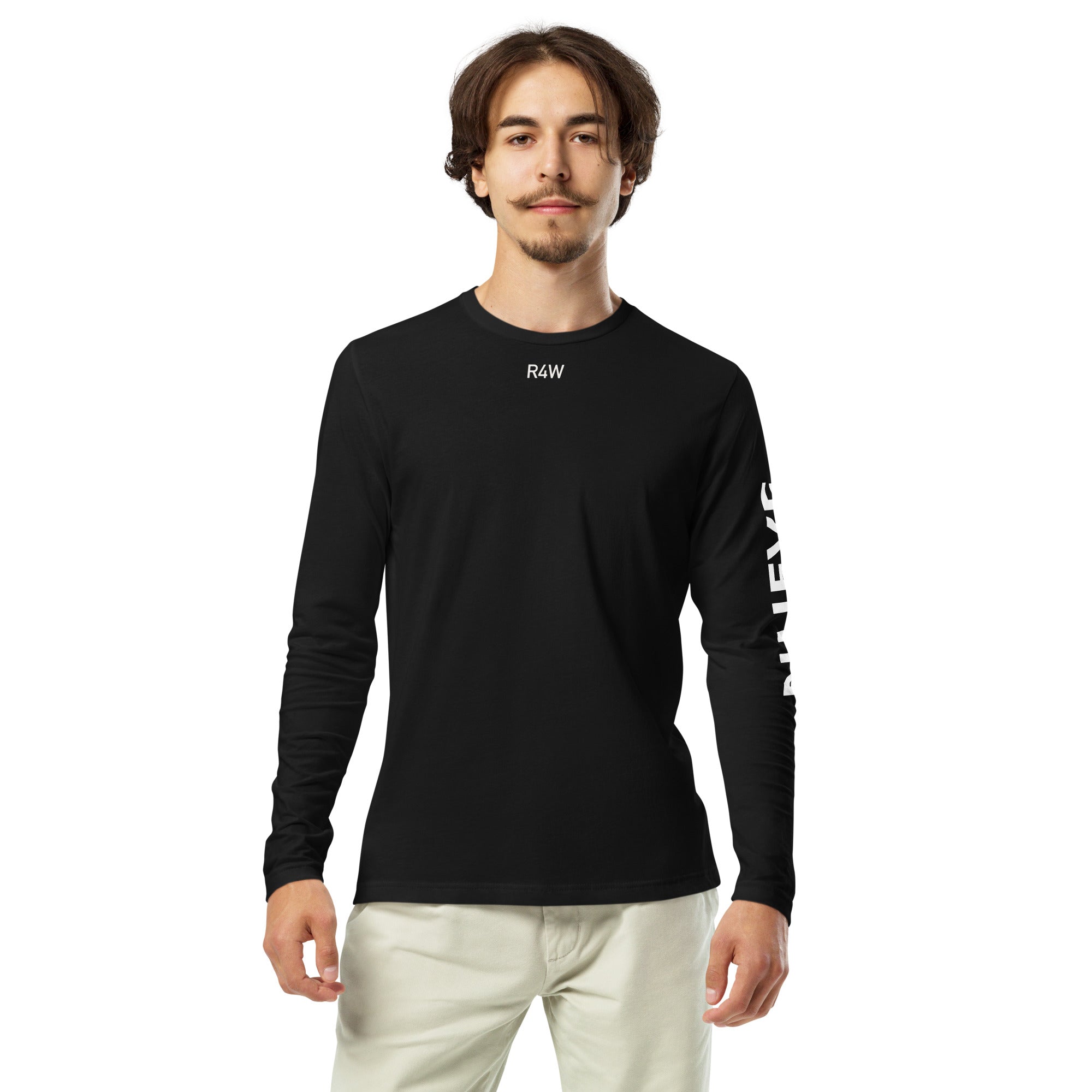 Long Sleeve Fitted Crew