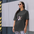 Camiseta oversize desteñida