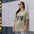 Camiseta oversize desteñida