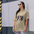 Camiseta oversize desteñida