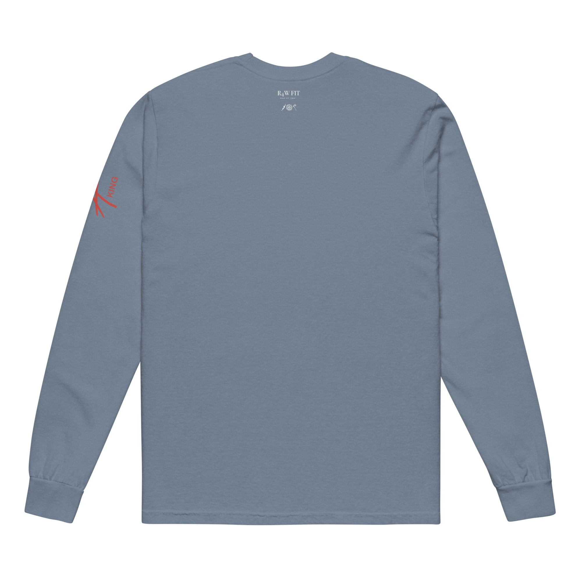 Garment-dyed heavyweight long-sleeve shirt