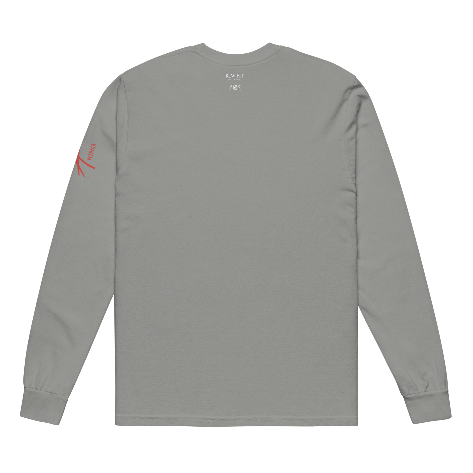 Garment-dyed heavyweight long-sleeve shirt