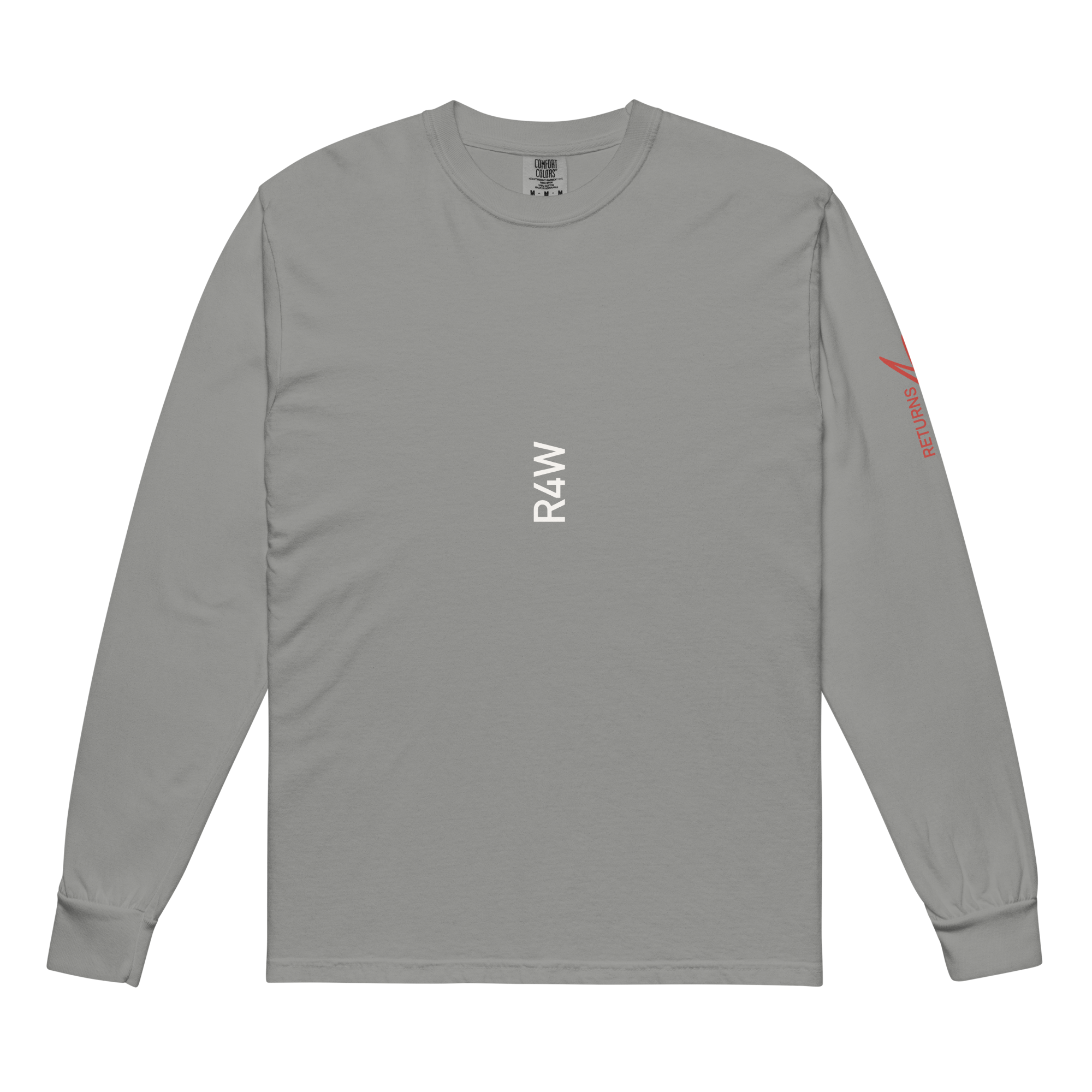 Garment-dyed heavyweight long-sleeve shirt