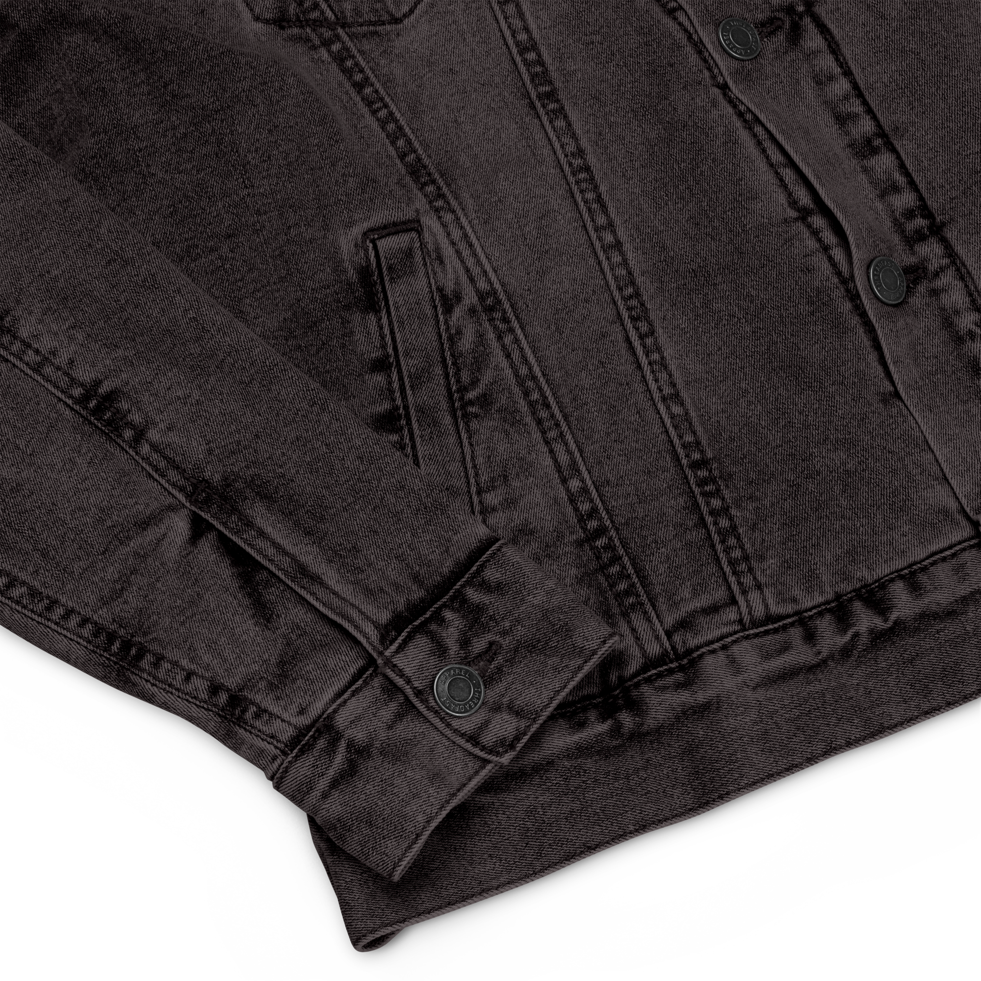 Jaqueta feminina de jeans com forro de sherpa