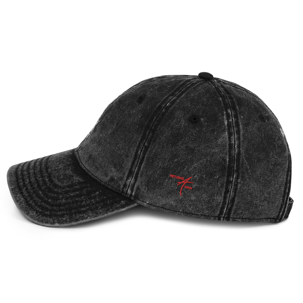 Vintage Cotton Twill Cap